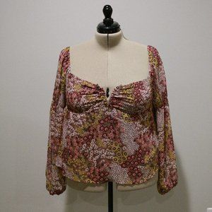 NWT 'Bessie' Smocked Blouse